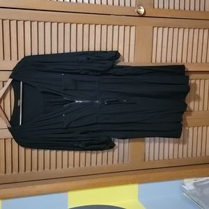 Torrid Size 5 Black Shirt dress with pockets!